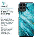 Ocean Marble Glass Case for Samsung Galaxy M53 5G