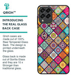 Multicolor Mandala Glass Case for Samsung Galaxy M53 5G