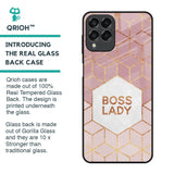 Boss Lady Glass Case for Samsung Galaxy M53 5G