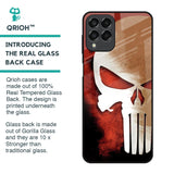 Red Skull Glass Case for Samsung Galaxy M53 5G