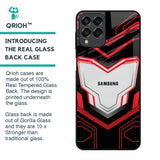 Quantum Suit Glass Case For Samsung Galaxy M53 5G