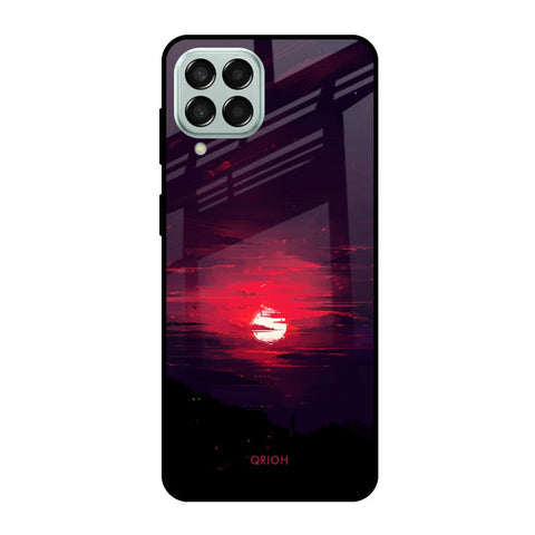 Morning Red Sky Samsung Galaxy M53 5G Glass Cases & Covers Online