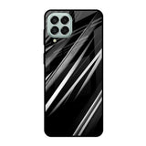 Black & Grey Gradient Samsung Galaxy M53 5G Glass Cases & Covers Online