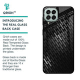 Dark Abstract Pattern Glass Case For Samsung Galaxy M53 5G