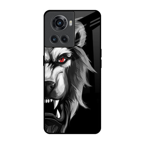 Wild Lion OnePlus 10R 5G Glass Back Cover Online