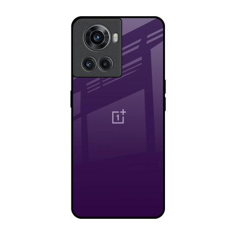 Dark Purple OnePlus 10R 5G Glass Back Cover Online