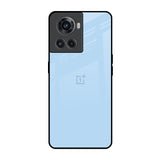 Pastel Sky Blue OnePlus 10R 5G Glass Back Cover Online