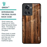 Timber Printed Glass Case for OnePlus 10R 5G