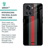 Vertical Stripes Glass Case for OnePlus 10R 5G