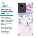 Elegant Floral Glass Case for OnePlus 10R 5G