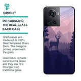 Deer In Night Glass Case For OnePlus 10R 5G