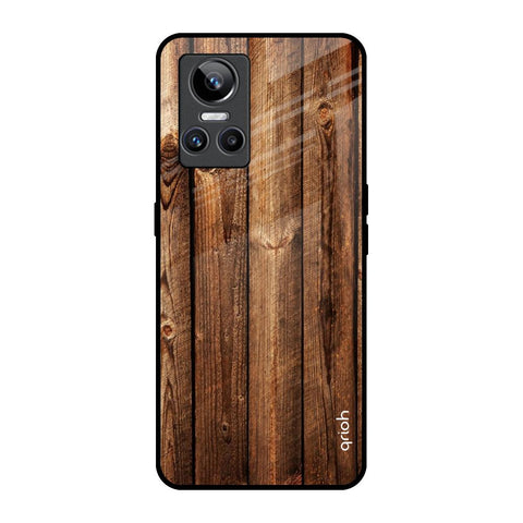 Timber Printed Realme GT Neo 3 Glass Back Cover Online