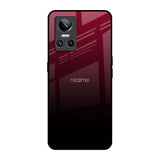 Wine Red Realme GT Neo 3 Glass Back Cover Online