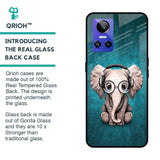 Adorable Baby Elephant Glass Case For Realme GT Neo3