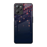 Falling Stars Realme C35 Glass Back Cover Online