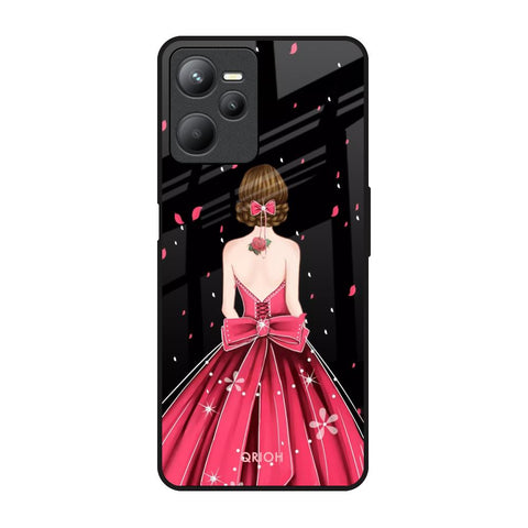 Fashion Princess Realme C35 Glass Back Cover Online