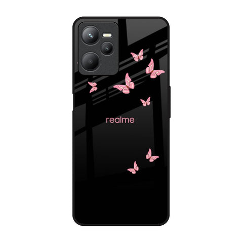 Fly Butterfly Realme C35 Glass Back Cover Online
