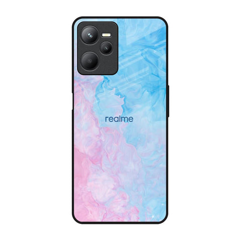 Mixed Watercolor Realme C35 Glass Back Cover Online
