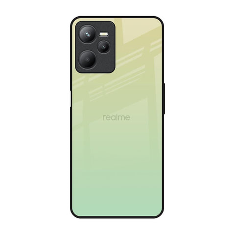 Mint Green Gradient Realme C35 Glass Back Cover Online