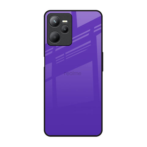 Amethyst Purple Realme C35 Glass Back Cover Online
