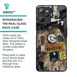 Ride Mode On Glass Case for Realme C35