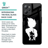 Monochrome Goku Glass Case for Realme C35