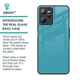 Oceanic Turquiose Glass Case for Realme C35