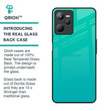 Cuba Blue Glass Case For Realme C35