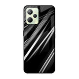 Black & Grey Gradient Realme C35 Glass Cases & Covers Online