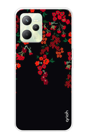 Floral Deco Realme C35 Back Cover