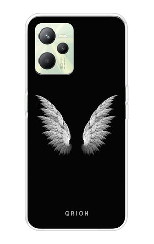 White Angel Wings Realme C35 Back Cover