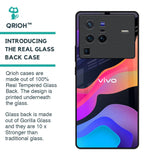 Colorful Fluid Glass Case for Vivo X80 Pro 5G