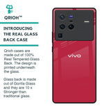 Solo Maroon Glass case for Vivo X80 Pro 5G