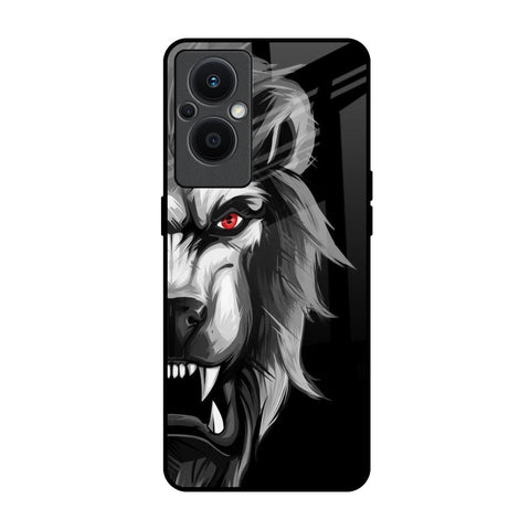 Wild Lion OPPO F21 Pro 5G Glass Back Cover Online