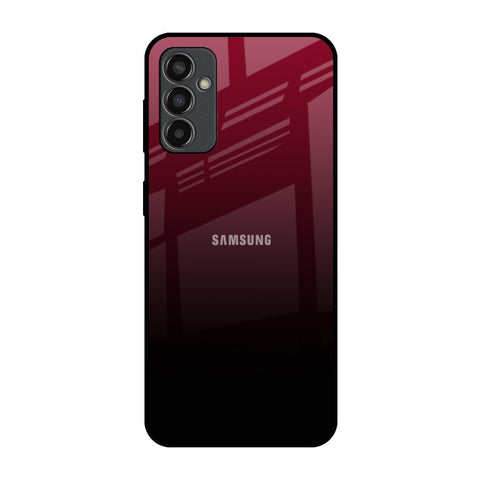 Wine Red Samsung Galaxy F13 Glass Back Cover Online