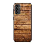 Wooden Planks Samsung Galaxy F13 Glass Back Cover Online