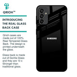 Jet Black Glass Case for Samsung Galaxy F13