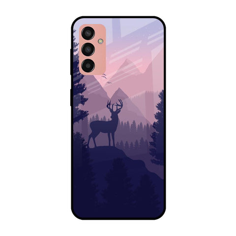 Deer In Night Samsung Galaxy F13 Glass Cases & Covers Online