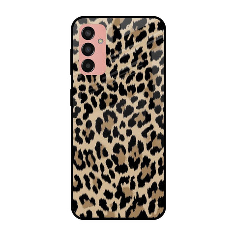 Leopard Seamless Samsung Galaxy F13 Glass Cases & Covers Online