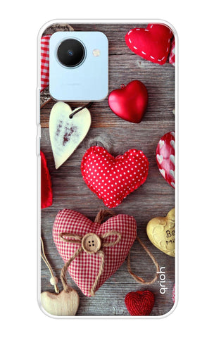 Valentine Hearts Realme C30 Back Cover