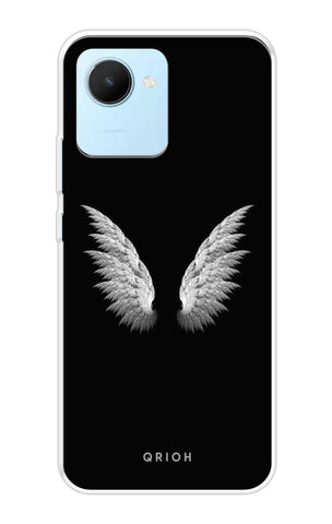 White Angel Wings Realme C30 Back Cover