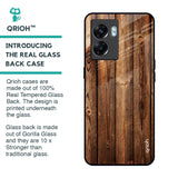 Timber Printed Glass Case for Oppo K10 5G