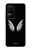 White Angel Wings Poco F4 5G Back Cover