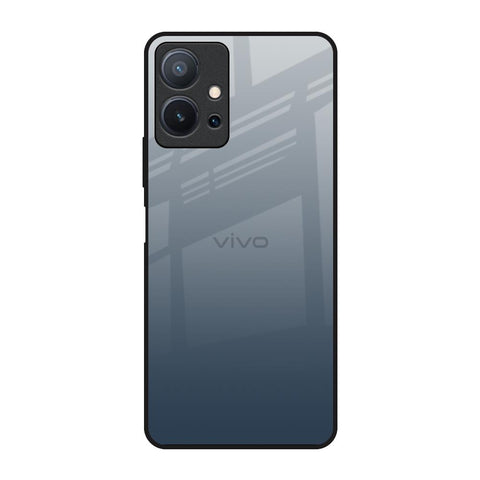 Smokey Grey Color Vivo T1 5G Glass Back Cover Online