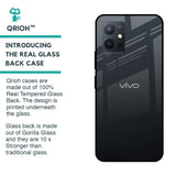 Stone Grey Glass Case For Vivo T1 5G