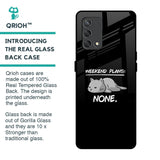 Weekend Plans Glass Case for Oppo F19s