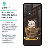 Tea With Kitty Glass Case For Oppo F19s