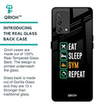 Daily Routine Glass Case for Oppo F19s