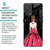 Fashion Princess Glass Case for Oppo F19s