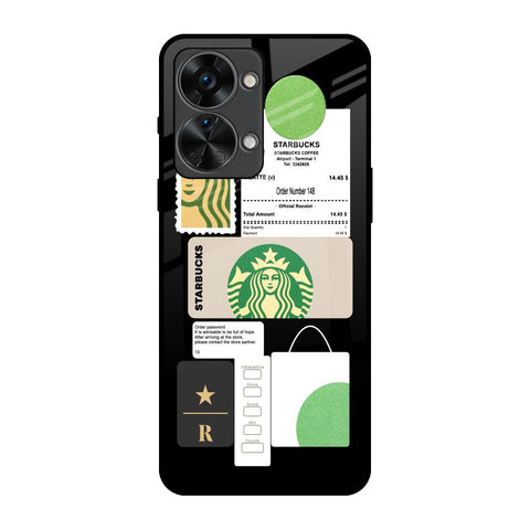 Coffee Latte OnePlus Nord 2T 5G Glass Back Cover Online